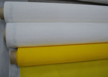 Camiseta amarilla de la pantalla de seda de la tela de malla del poliéster que imprime la alta densidad, 91 micrones