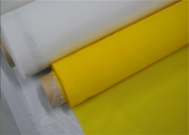 Malla de la impresión del poliéster de la pantalla de seda, forma extensible de la perforación rectangular del paño de empernado