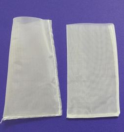 Bolsos de resina del filtro de malla de nylon del micrón que cosen el monofilamento del nilón del borde el 100%