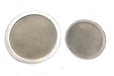 Pantalla de filtro de malla de alambre de la precisión, grueso del disco 0.5-5m m del filtro del acero inoxidable
