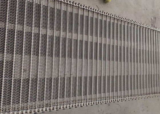 Cadena Mesh Conveyor Belt del SGS que cuece y de enfriamiento Ss304