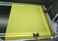 Malla de la impresión de la pantalla del poliéster del DPP 72T con blanco y amarillo para la impresión de materia textil