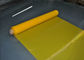 80T amarillean la malla de la impresión de pantalla de seda del poliéster para la impresión de materia textil, rollo 30-70m/