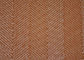 Color durable de Brown de la pantalla 27508 de la tela filtrante de la desulfurización de la correa de la malla del poliéster