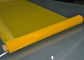 Rollo amarillo 62&quot; de la malla de la impresión de la pantalla de la materia textil anchura sin el tratamiento superficial