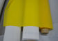 Rollo amarillo 62&quot; de la malla de la impresión de la pantalla de la materia textil anchura sin el tratamiento superficial