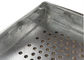 Metal la bandeja de aluminio perforada para las industrias alimentarias, de la malla de alambre tamaño 600X400