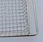 Cesta tejida de la malla de la parrilla del alambre para sostener el acero inoxidable 304 de la placa de cristal