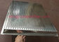 Estándar de encargo de las bandejas FDA de la hornada del agujero perforado de la bandeja de la malla del acero inoxidable
