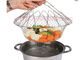 La categoría alimenticia 12 en 1 cesta plegable del cocinero de la herramienta de la cocina de acero alista para enviar