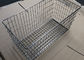 Cestas de la malla de alambre del organizador del hierro del FDA/cesta decorativas del almacenamiento del metal