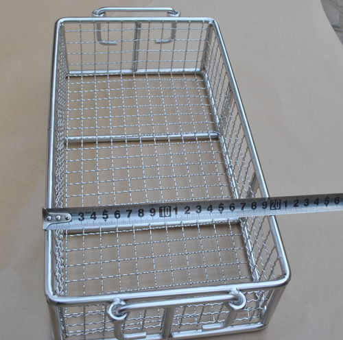 Latest company news about 316 cestas de alambre de acero inoxidable con las manijas
