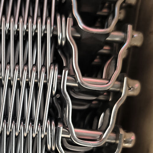 Últimas noticias de la empresa sobre cinta transportadora de enfriamiento de malla de alambre de acero inoxidable