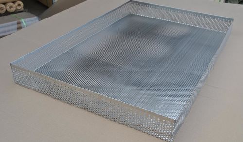 Latest company news about 550 pedazos del metal de la bandeja de la categoría alimenticia perforada