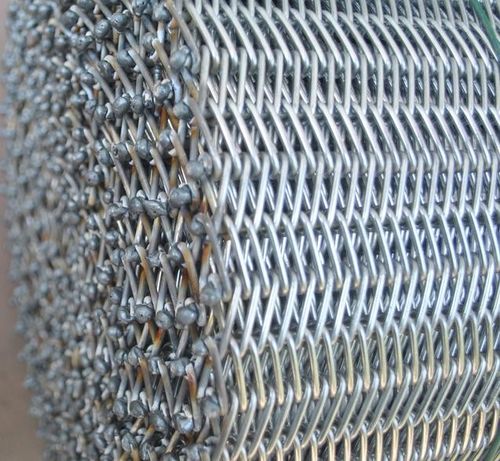 Latest company news about Banda transportadora de la malla de alambre espiral doble a Columbia