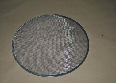 Disco cerrado del filtro de malla de alambre de los SS del borde con redondo/el cuadrado, resistencia caliente