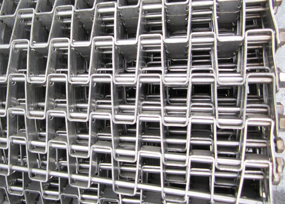 Un buen precio. 310 Cinturón transportador de panal de miel de acero inoxidable para congelación de horneado en línea