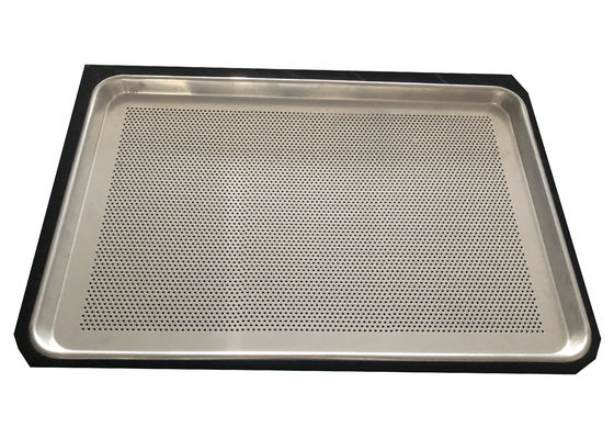 Un buen precio. la categoría alimenticia de los 60x40cm perforó la resistencia de aluminio de Tray Pan Sheet Wear que cocía en línea