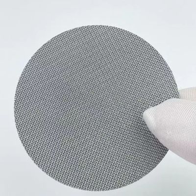 Un buen precio. 10 20 30um 40 filtro sinterizado de acero inoxidable Mesh Plate Perforated de 1 micrón 316 en línea