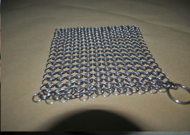 Un buen precio. Rectángulo 10m m, aduana del depurador de Chainmail del acero inoxidable de la cocina 304 del tamaño en línea