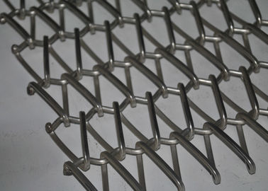 Un buen precio. Banda transportadora espiral plana para el horno, correa del acero inoxidable de la malla metálica en línea