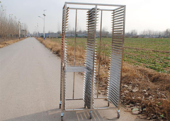 Un buen precio. Carretilla de acero inoxidable modificada para requisitos particulares del estante de la panadería 201 para el hogar en línea