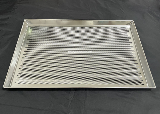 Un buen precio. Alambre de acero inoxidable que cuece perforado Mesh Tray Moistureproof For Drying en línea