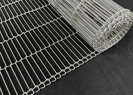 Un buen precio. Fábrica en China Resistencia a la corrosión y alta temperatura 304 acero inoxidable de malla de alambre escalera cinta transportadora en línea