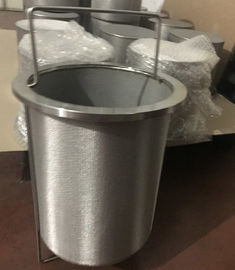 Un buen precio. Barril modificado para requisitos particulares del cartucho de la pantalla de filtro de malla de alambre del acero inoxidable con la manija en línea
