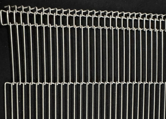 Un buen precio. Profesional 304 316 acero inoxidable escalera plana flexible cinta transportadora de malla de alambre para enrober de chocolate en línea