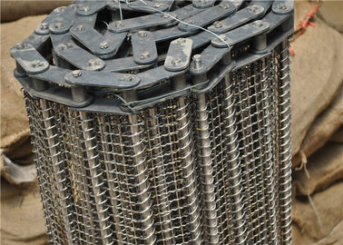 Un buen precio. Banda transportadora de la malla de alambre del acero inoxidable con la superficie lisa de cadena en línea