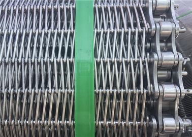 Un buen precio. Banda transportadora modificada para requisitos particulares de la malla de alambre del acero inoxidable con el SGS de la cadena enumerado en línea