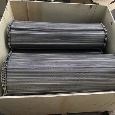 Un buen precio. Cinturón transportador de malla de alambre espiral de acero inoxidable SS304 en línea