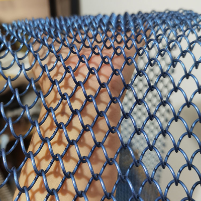 Un buen precio. Color de oro profesional de la cadena de metal decorativa de enlace de bobina de la malla de cortinas para divisor de habitación en línea