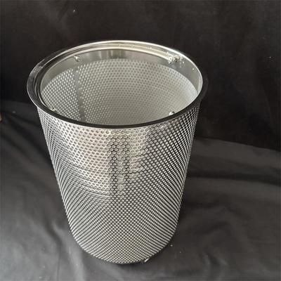 Un buen precio. Stainless Steel Cylinder Mesh Screen Filter Tube Woven Wire Mesh Strainer Round Perforated Filter Basket en línea