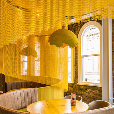 Un buen precio. Custom color Metal Chain Curtains Aluminium Chain Fly Screen for Door & Room Divider en línea