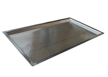 Un buen precio. 600*400m m 5m m agujerean la bandeja que cuece perforada del acero inoxidable para el pan/la galleta en línea
