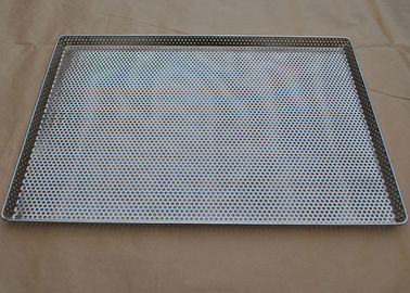 Un buen precio. Acero inoxidable modificado para requisitos particulares de la pulgada 304 de sequía perforados de la bandeja 18*26*1 de la hornada de la bandeja en línea