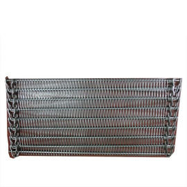 Un buen precio. Banda transportadora del acero inoxidable de la armadura llana en línea