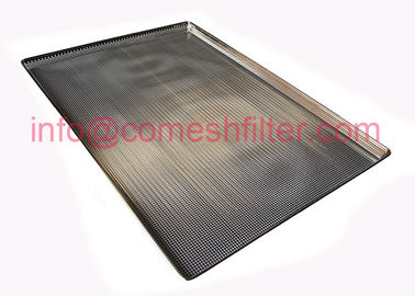 Un buen precio. Bandeja perforada de Rectanglar de la pantalla de los SS, bandeja de la malla del acero inoxidable en línea