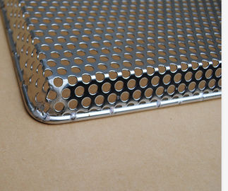 Un buen precio. Envases de acero inoxidable perforados para secado, congelación, horneado y deshidratador en línea