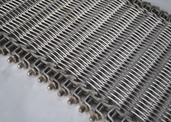 Un buen precio. Banda transportadora inoxidable del alambre de acero de la armadura original del color para la comida industrial en línea