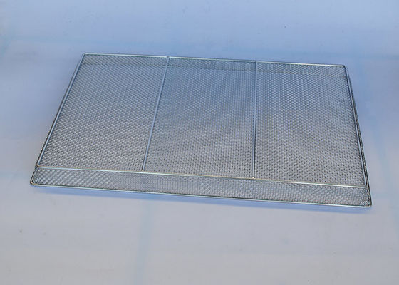 Un buen precio. 316 acero inoxidable 24 x 16 alambre Mesh Tray For Drying Seafood en línea