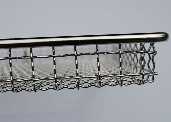 Un buen precio. los 60*40*2.5cm tejen el metal Mesh Tray For Drying Herbs de 1.5m m en línea
