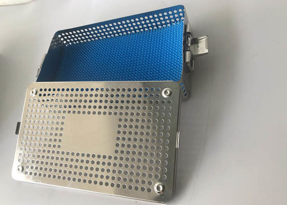 Un buen precio. Cesta perforada de acero inoxidable redonda de la autoclave 4m m del agujero en línea