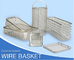 No protección del medio ambiente de acero inoxidable de Mesh Basket For Filter del alambre de metal del moho