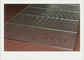 Bandeja de la malla de alambre del acero inoxidable 304 con rectangular para filtrar