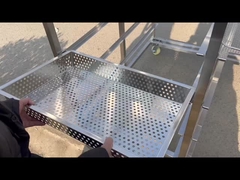 bandeja de secado de malla de acero inoxidable para alimentos