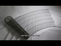 Cinturón transportador de malla de alambre metálico de acero inoxidable para el horno de túnel del horno de extinción