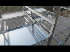 Tray de carga pesada de acero inoxidable para secado